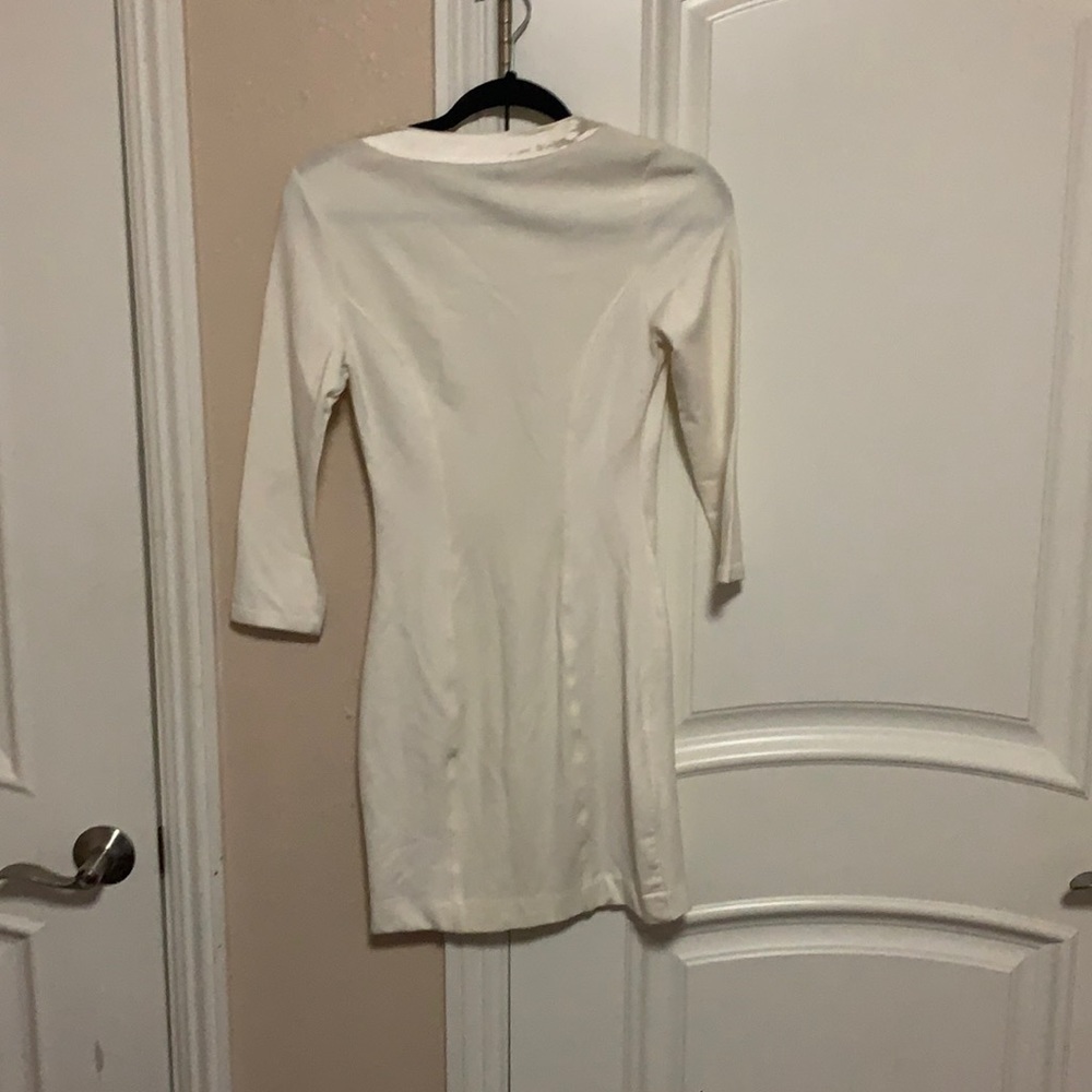 Long sleeve mini dress